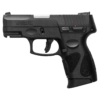 Pistola Taurus G2c .40 em polímero preto vista lateral esquerda