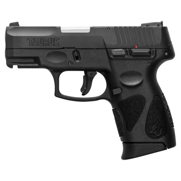 Pistola Taurus G2c .40 em polímero preto vista lateral esquerda