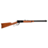 Carabina Rossi Oxidado Cano 20 lever action em aço carbono preto fosco com coronha de madeira e cano redondo