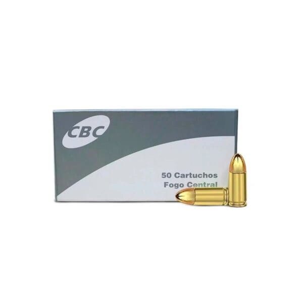 Munição Cbc Cal. 9mm Caixa c/50 Unidades