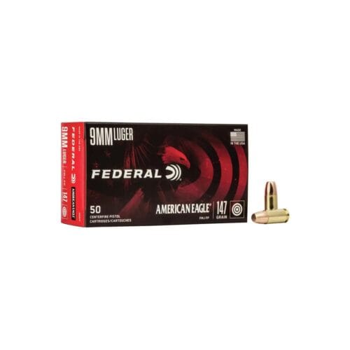 municao-federal-american-eagle-cal9mm-luger-147gr-caixa-c-50-unidades Munição Cal9mm Luger