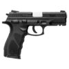 pistola-taurus-th-40 Pistola Taurus TH40 .40 S&W em polímero preto acabamento teniferizado vista lateral