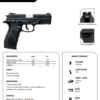 pistola-taurus-th-40-ficha-tecnica Pistola Taurus TH40 .40 S&W em polímero preto acabamento teniferizado ficha tecnica