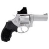 Revólver Taurus RT 856 TORO .38 SPL em aço inox fosco preparado para red dot com empunhadura de borracha vista lateral