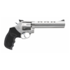 Revólver Taurus RT 970 .22 LR em aço inox fosco com cano ventilado longo de 6,5 polegadas e alça de mira regulável